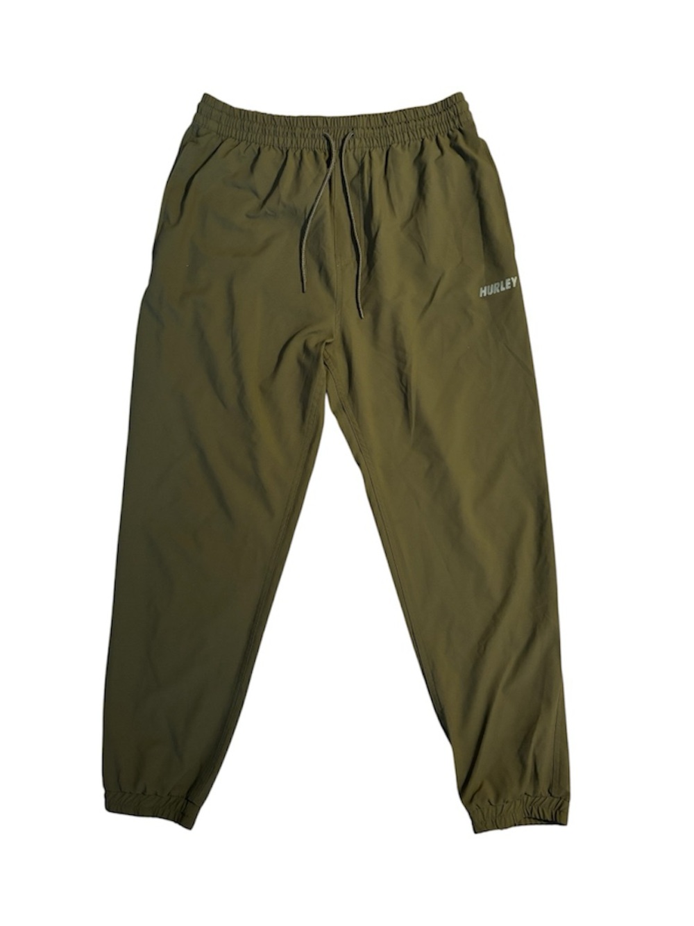 Hurley Olive Green Athletic Joggers